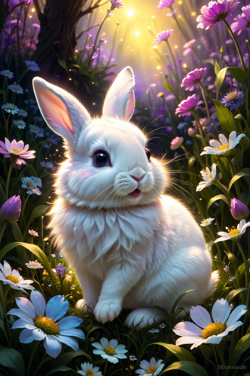 00490-2590834444-Within a mystical meadow aglow with September light, an enchanting baby bunny sneezes amidst a bed of magical, luminescent flowe.png